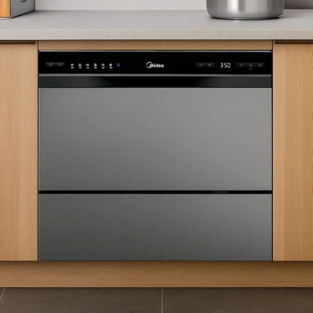 Lavavajillas Inox 6C Midea MDWTF0602MS acero inoxidable