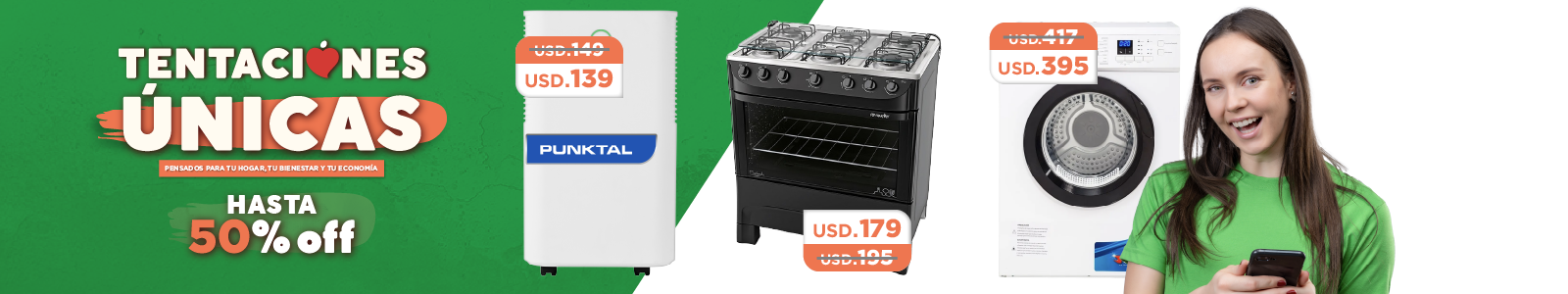 Encontrá todo para tu hogar en La Tentación, con respaldo garantido