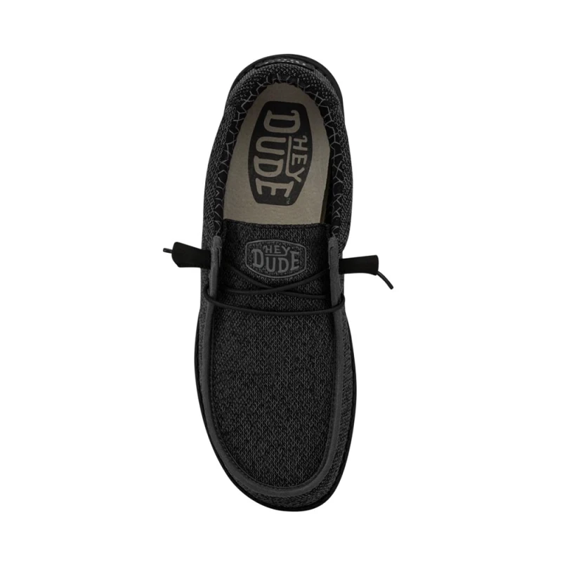 Wally Sox - Hombre Micro Total Black