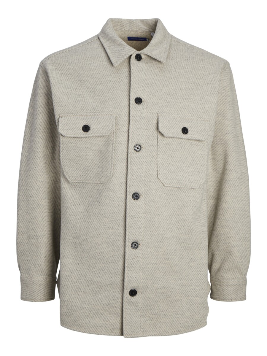 Sobrecamisa Chary - Light Grey Melange 