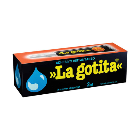 Pegamento InstantÃÂ¡neo LA GOTITA 2 ml Pegamento InstantÃÂ¡neo LA GOTITA 2 ml