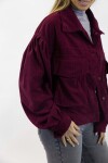 Campera Pana Princess Bordo