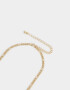 Collares Cortos Bañada en Oro Collar Corto De Cadena Bañado En Oro - Dorado