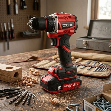 TALADRO Y ATORNILLADOR INALAMBRICO 21V BRUSHLESS N/a
