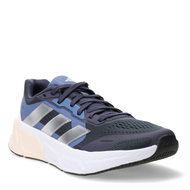 Championes de Mujer Adidas Questar Azul marino - Plateado - Rosado