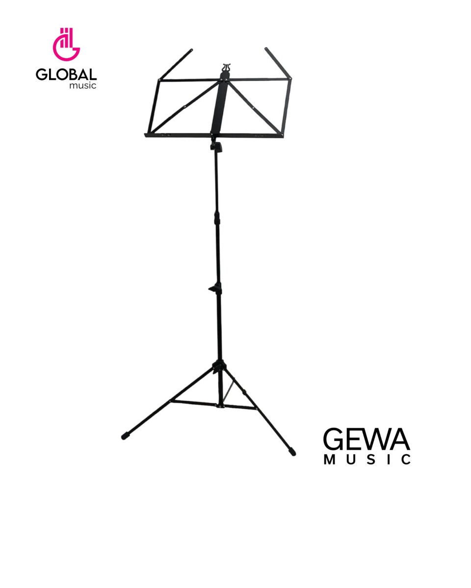 PURE GEWA Atril Partitura Negro con funda 
