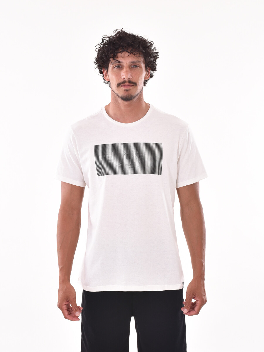 REMERA STUN SLIM - OFF WHITE 