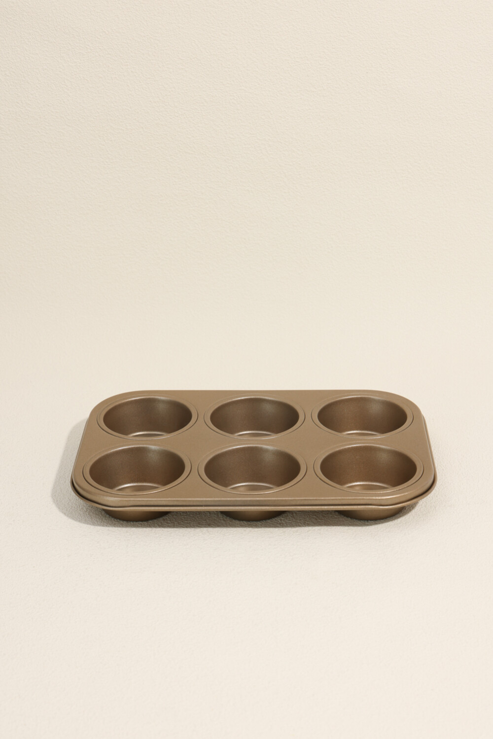 Horno Asadera Muffins 6 Moldes 8 Color Unico