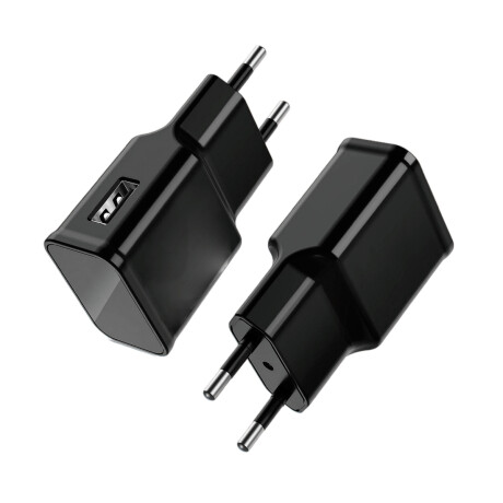 CARGADOR GENÉRICO 2A USB NEGRO CARGADOR GENÉRICO 2A USB NEGRO