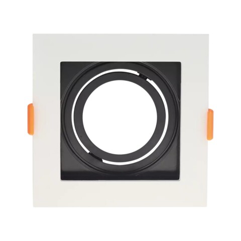SPOT VCP AR111 BL/NEG CUADRADO SPOT VCP AR111 BL/NEG CUADRADO