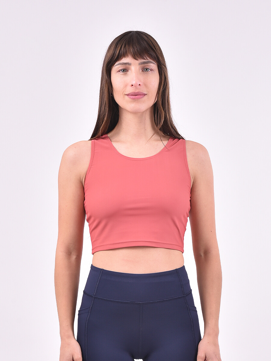 TOP EDERLE PLAIN - CEREZA 