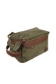 Neceser de Lona Vintage Verde