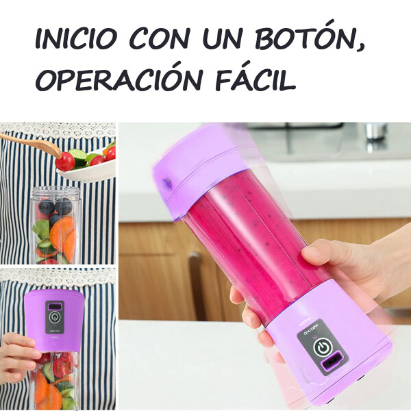 Licuadora Portátil Personal Xion Xi-li8 470 Ml VIOLETA