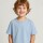 Remera Básica Infantil en Algodón Celeste