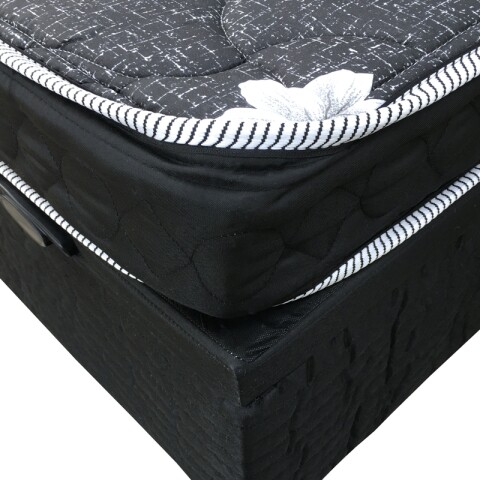 Sommier TROYA BOX BAÚL - 1 Plaza y Media - Espuma - Reversible - 110x188x16cm - 130 Kg Sommier TROYA BOX BAÚL - 1 Plaza y Media - Espuma - Reversible - 110x188x16cm - 130 Kg