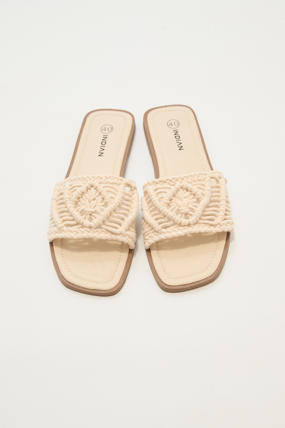 Sandalia Pietre Crudo / Natural