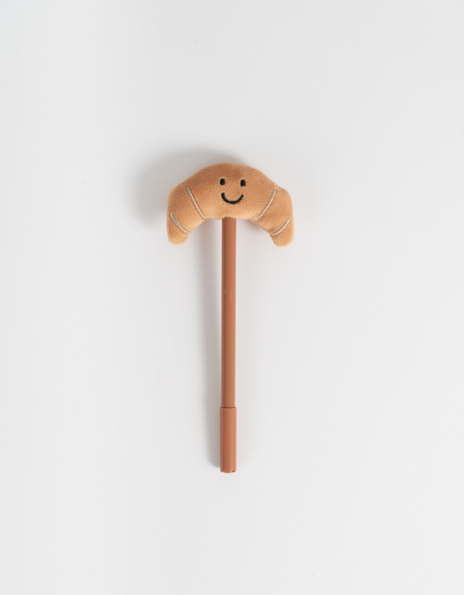 Lápicera Con Topper De Croissant 