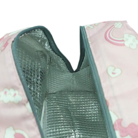 Set X27 Lunchera Térmica Tupper Vianda+ Botella+ Acc Rosa