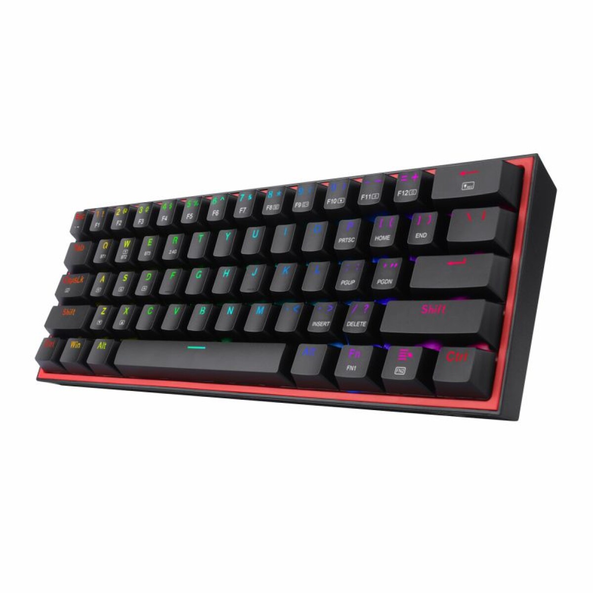 Teclado Gamer Inalambrico Redragon Fizz Pro K616 60 Black 