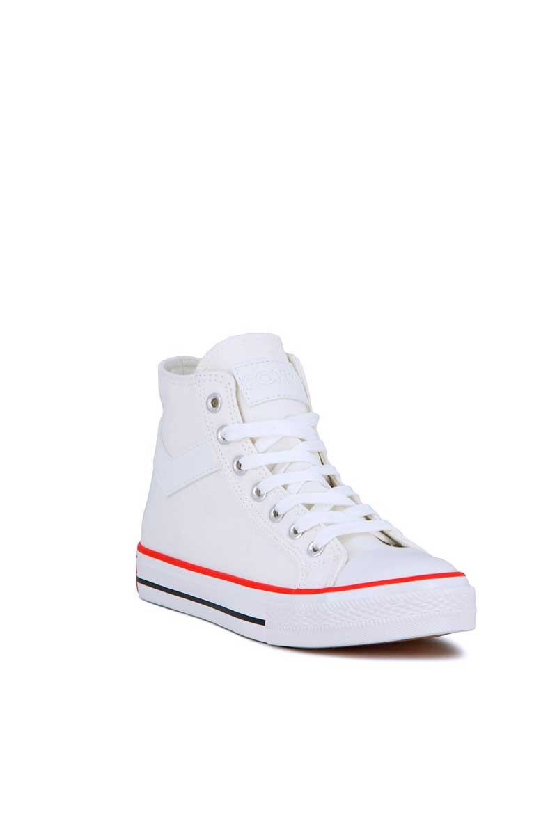 BOTA PONY FIFTH AVE MID PLATAFORMA Blanco