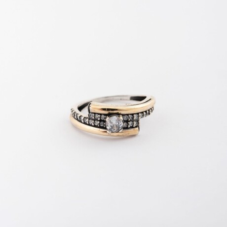 Anillo Willow - Plata y Oro Anillo Willow - Plata y Oro