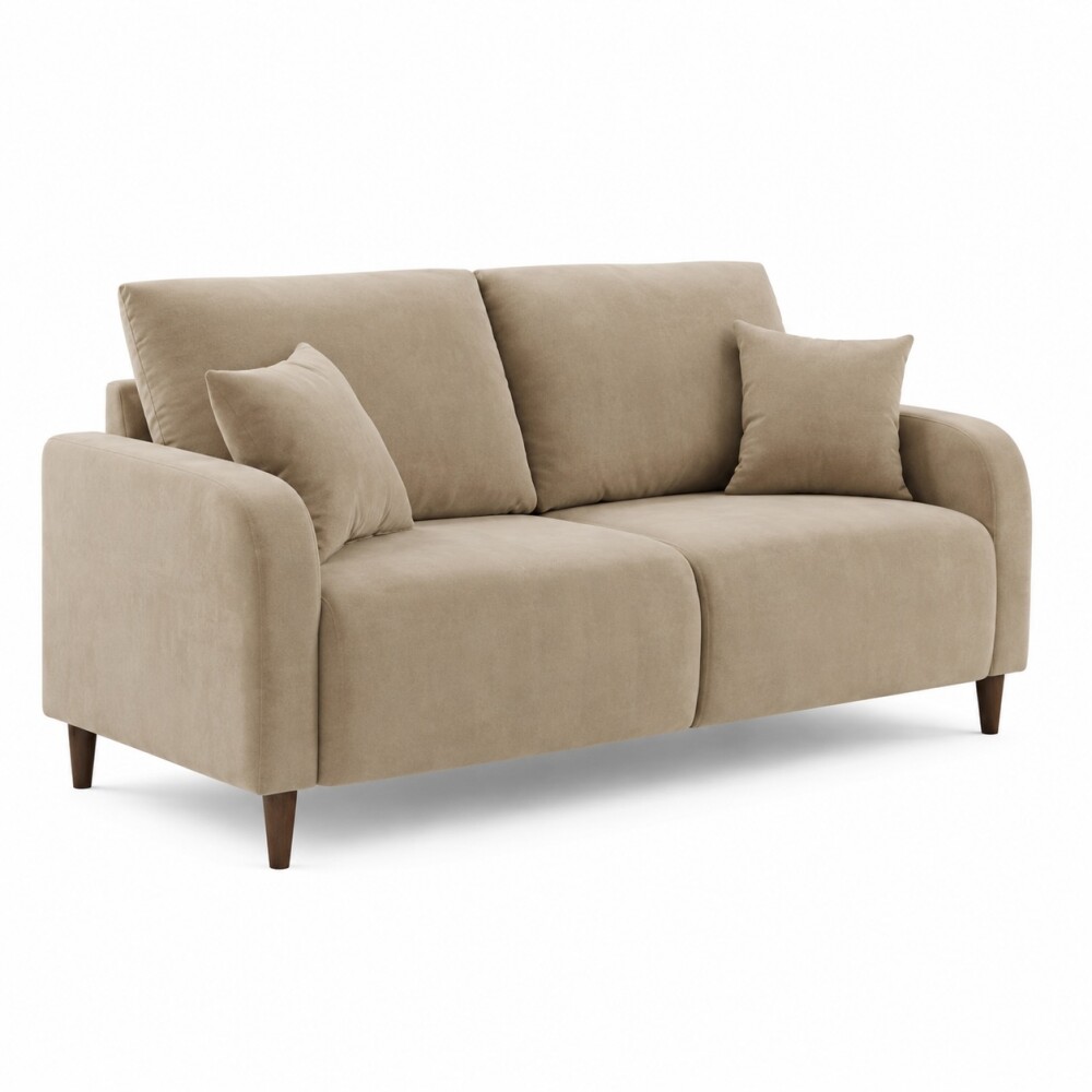 CONJUNTO SOFÁ SILLÓN SCOTT LIVING 2 CUERPOS + 3 CUERPOS BEIGE