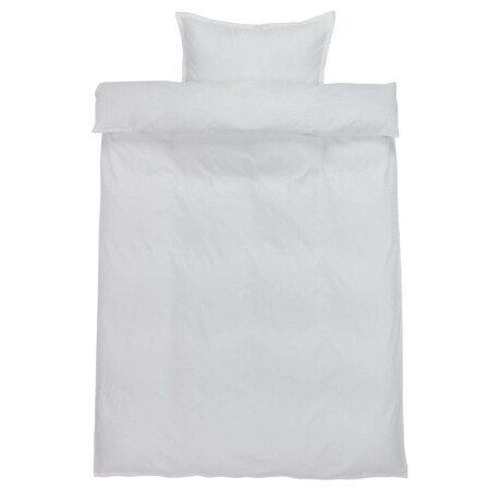 Juego Funda Nord Saten Ingeborg 155X220 Blanco