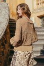 KNITTED SWEATER RAPHA Camel