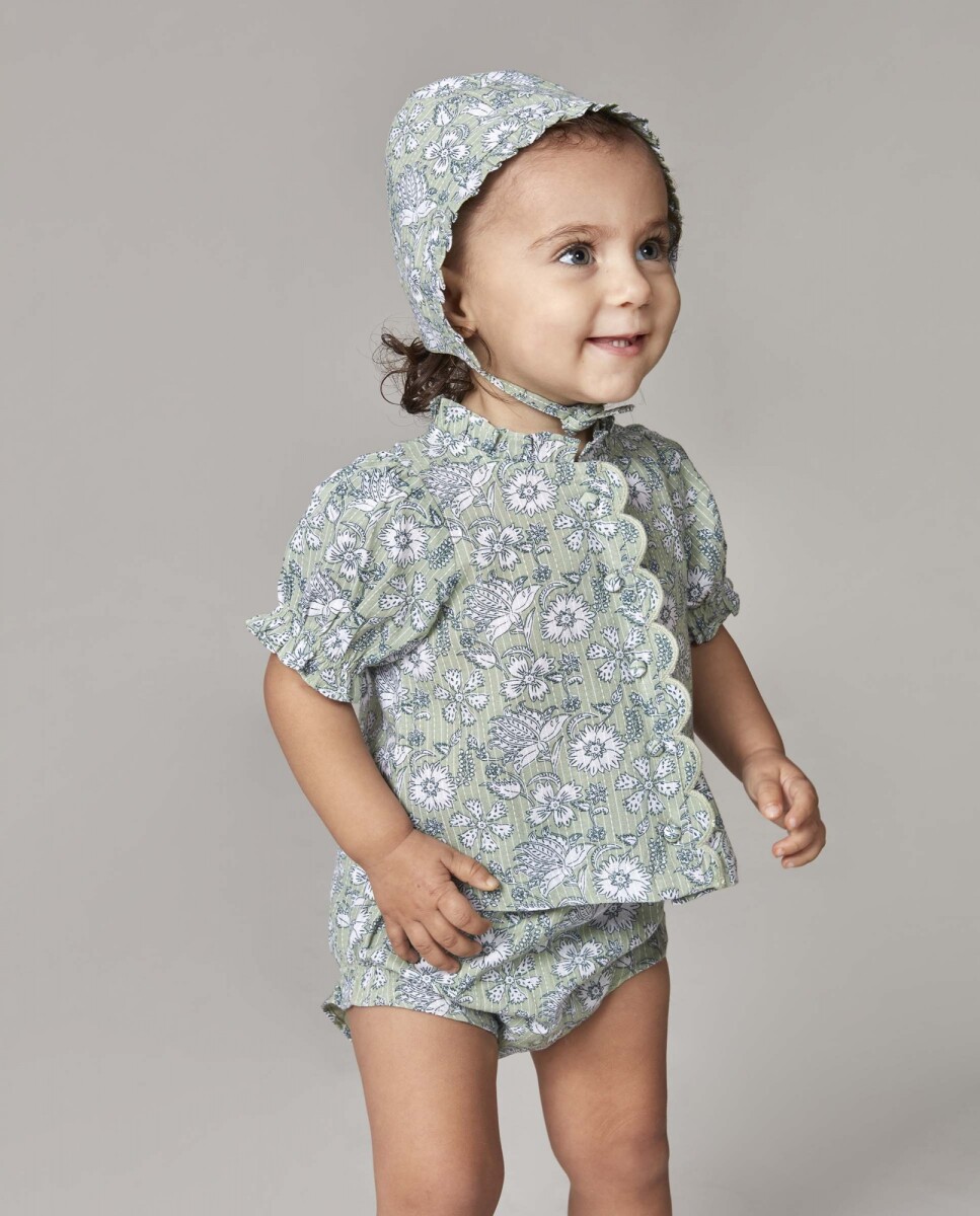 Conjunto De Camisa Y Pantalon A Juego Con Capota - Gris 