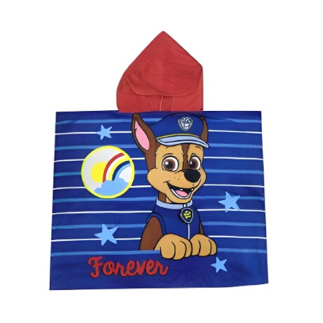 Bata Poncho Plus Paw Patrol Azul