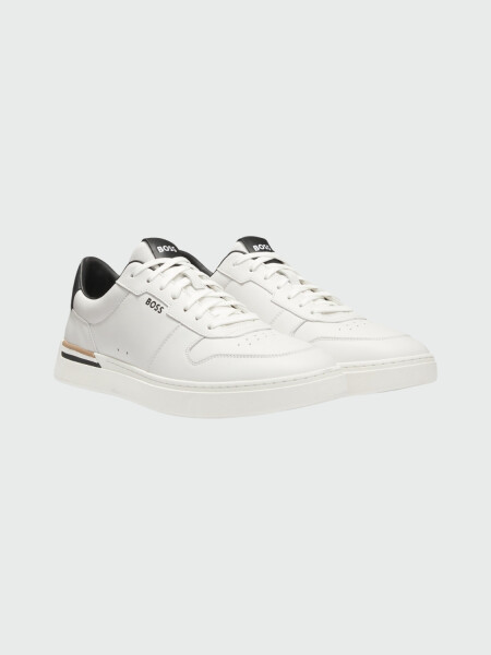 BOSS - Zapatillas con Logo Blanco
