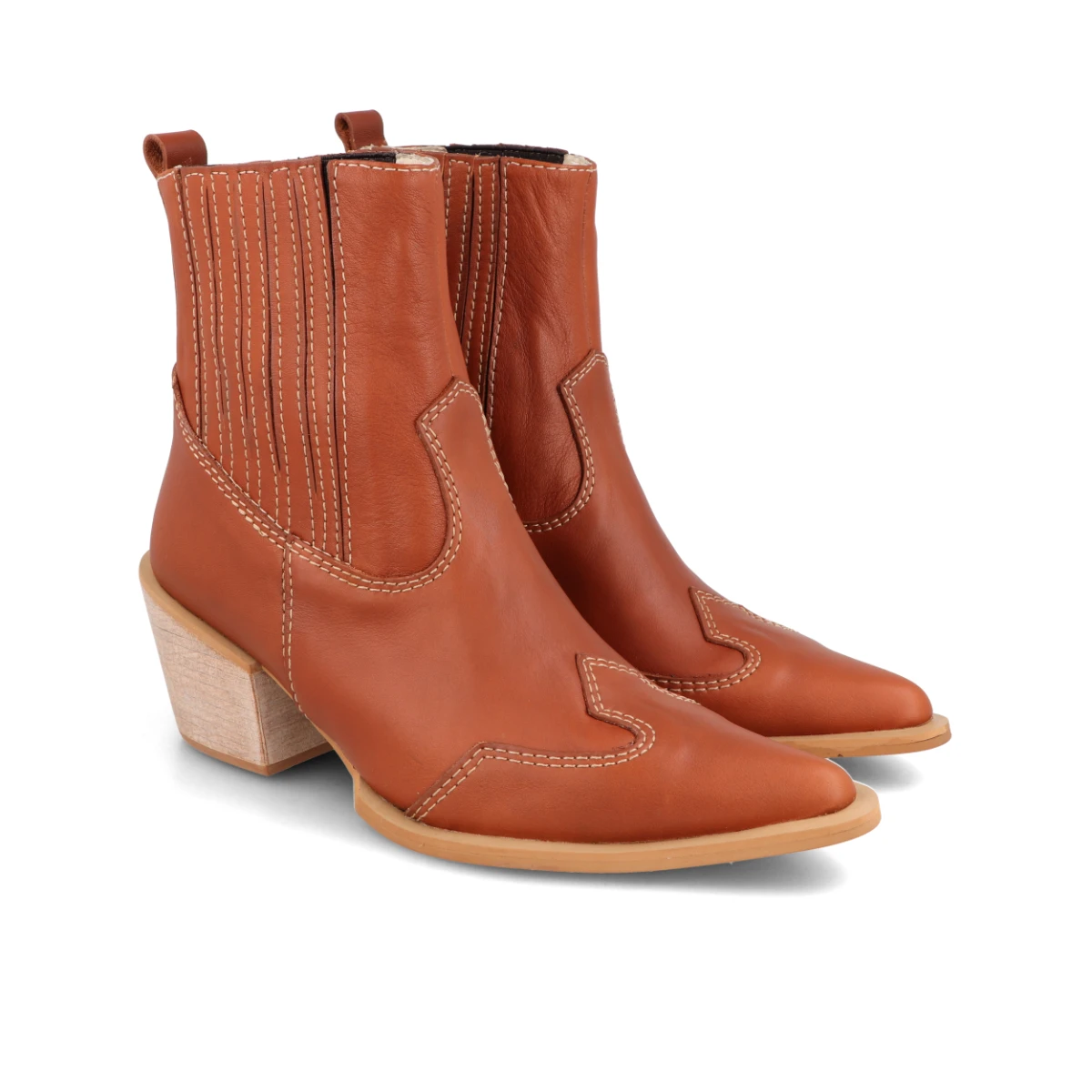 BOTA VENET - CUERO GAETA - MARRON 