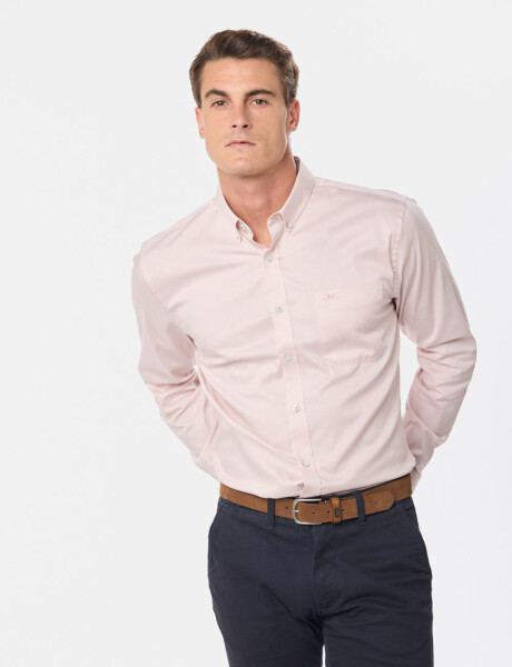 CAMISA LISA SPORT CON SPANDEX Rosa