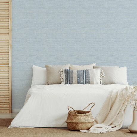COLECCIÓN PACIFICA - AGAVE BLUE IMITATION GRASSCLOTH - N/A