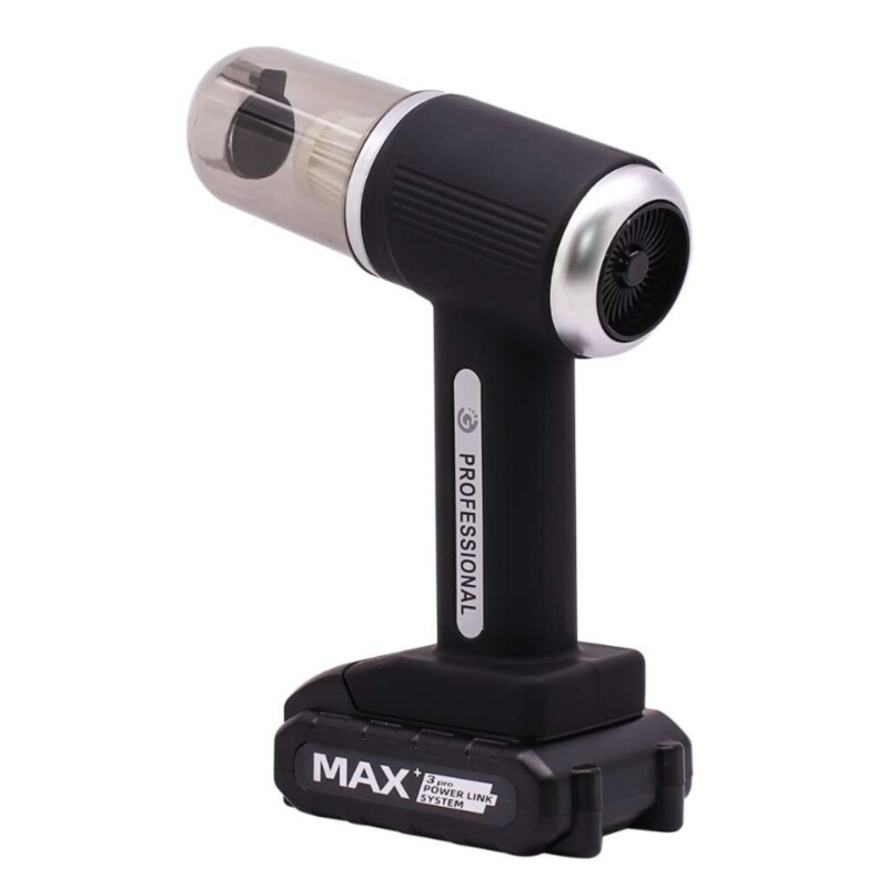 Aspiradora Inalámbrica Goldtech de Auto con Soplador Negro
