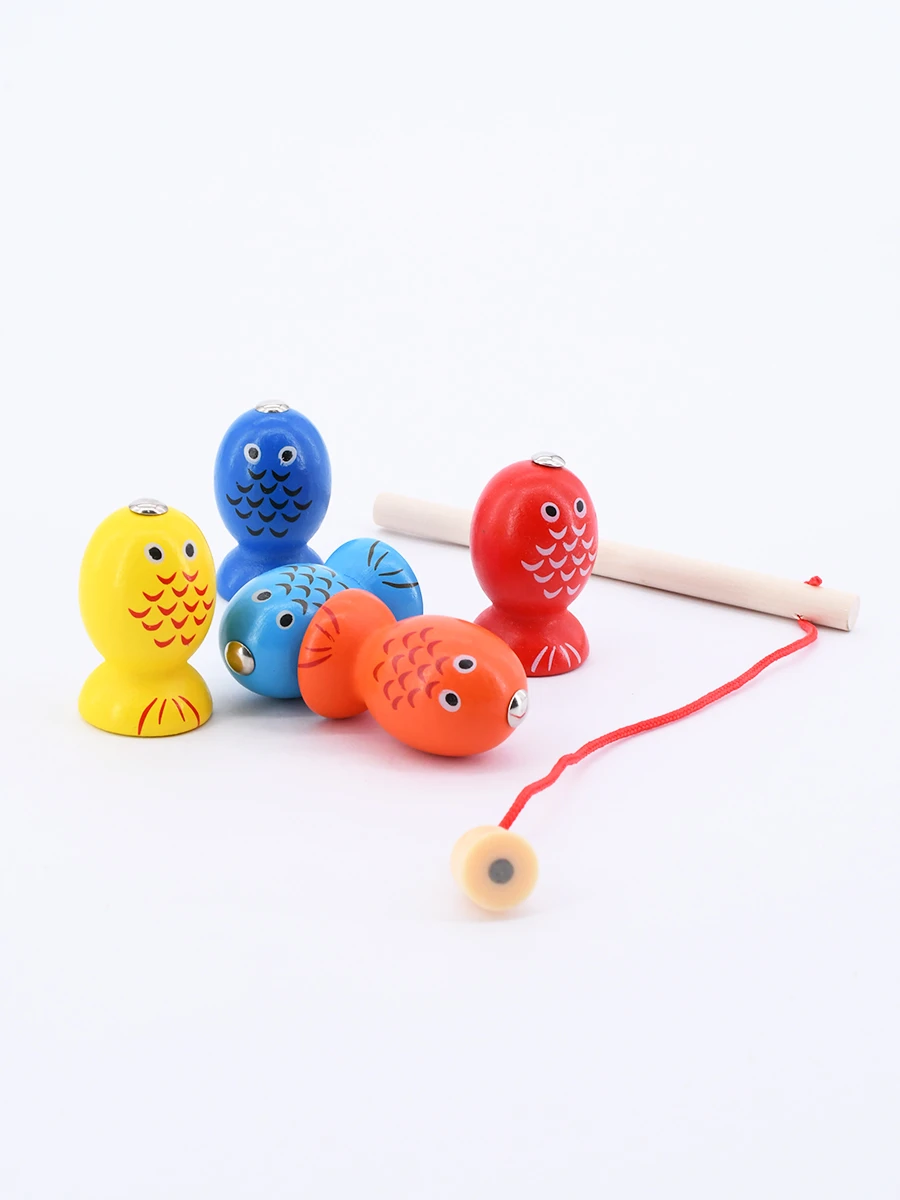 PESCA MADERA JUEGO DE VIAJE - BLANCO 
