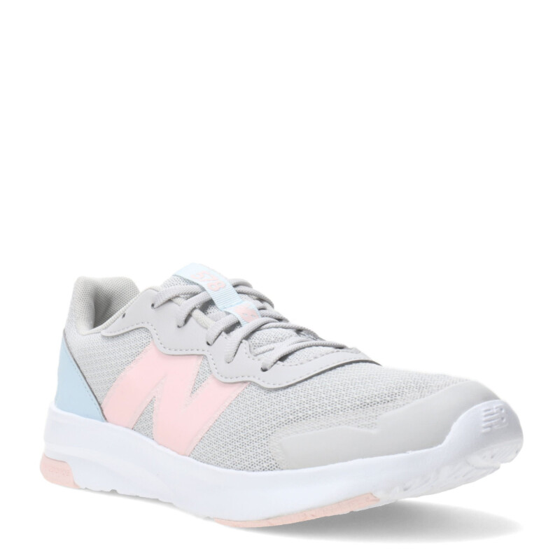Championes Infantiles New Balance Perfomance Junior Gris - Rosado - Celeste