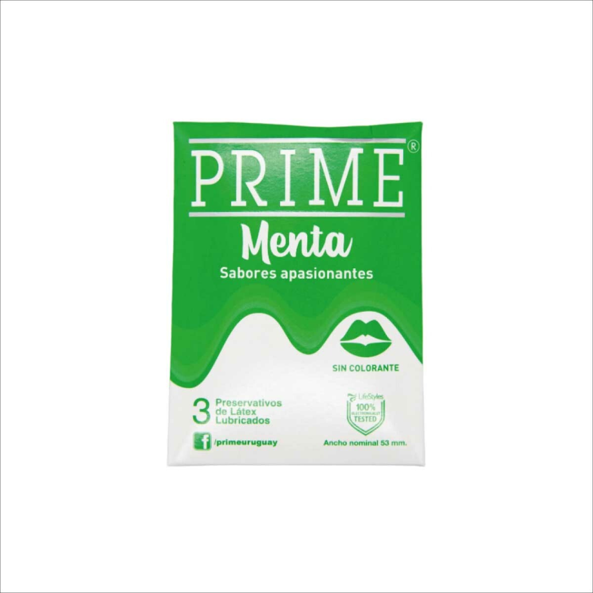 Preservativos Prime x3 - Menta 