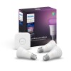 KIT DE INICIO COLORS 3 LAMPARAS LED BULBO 10W E27 + BRIDGE G5 PHILIPS HUE KIT DE INICIO COLORS 3 LAMPARAS LED BULBO 10W E27 + BRIDGE G5 PHILIPS HUE