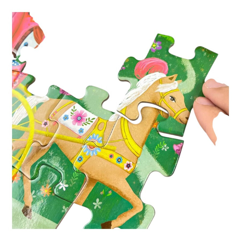 Puzzle Silueta El Carruaje de Elise Djeco Puzzle Silueta El Carruaje de Elise Djeco