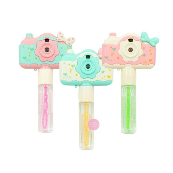 Burbujero cámara de fotos celeste