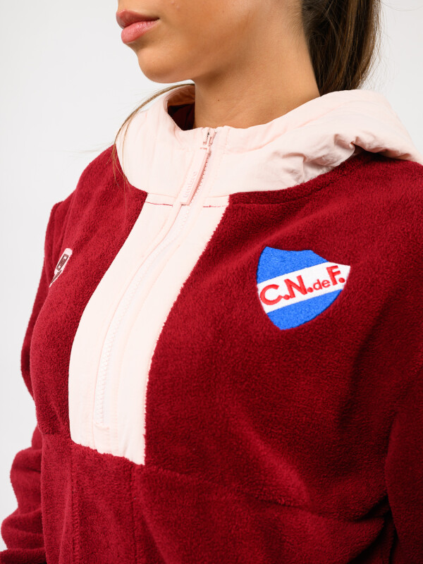 Buzo Polar Medio Cierre Ámbar Nacional Oficial Mujer 00w