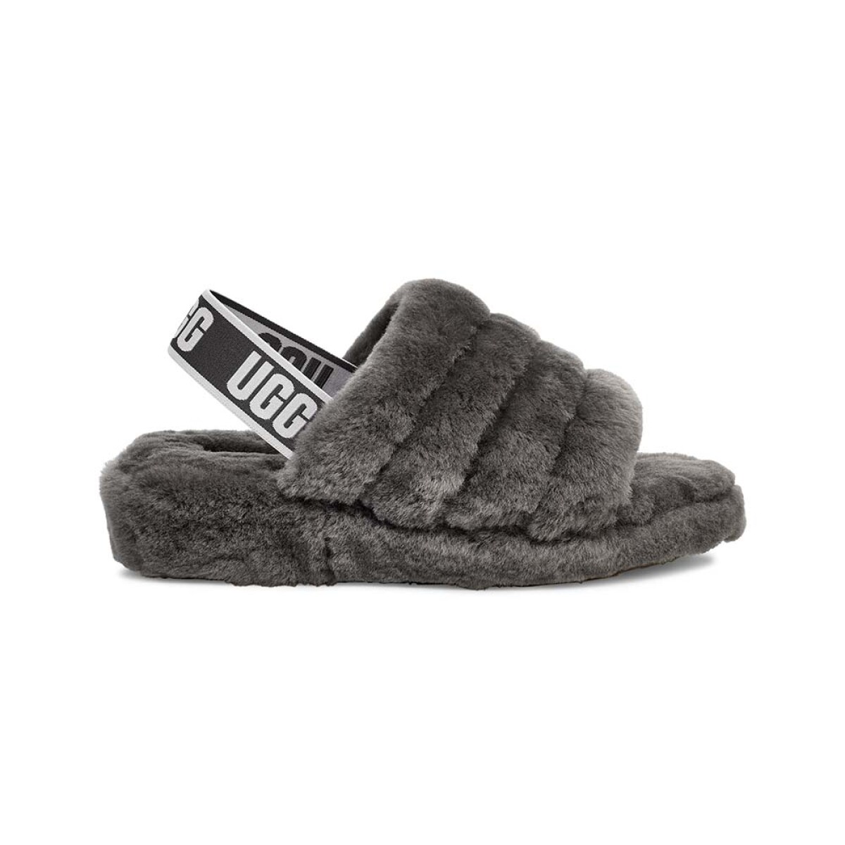 Fluff Yeah Slide - Mujer - Charcoal 