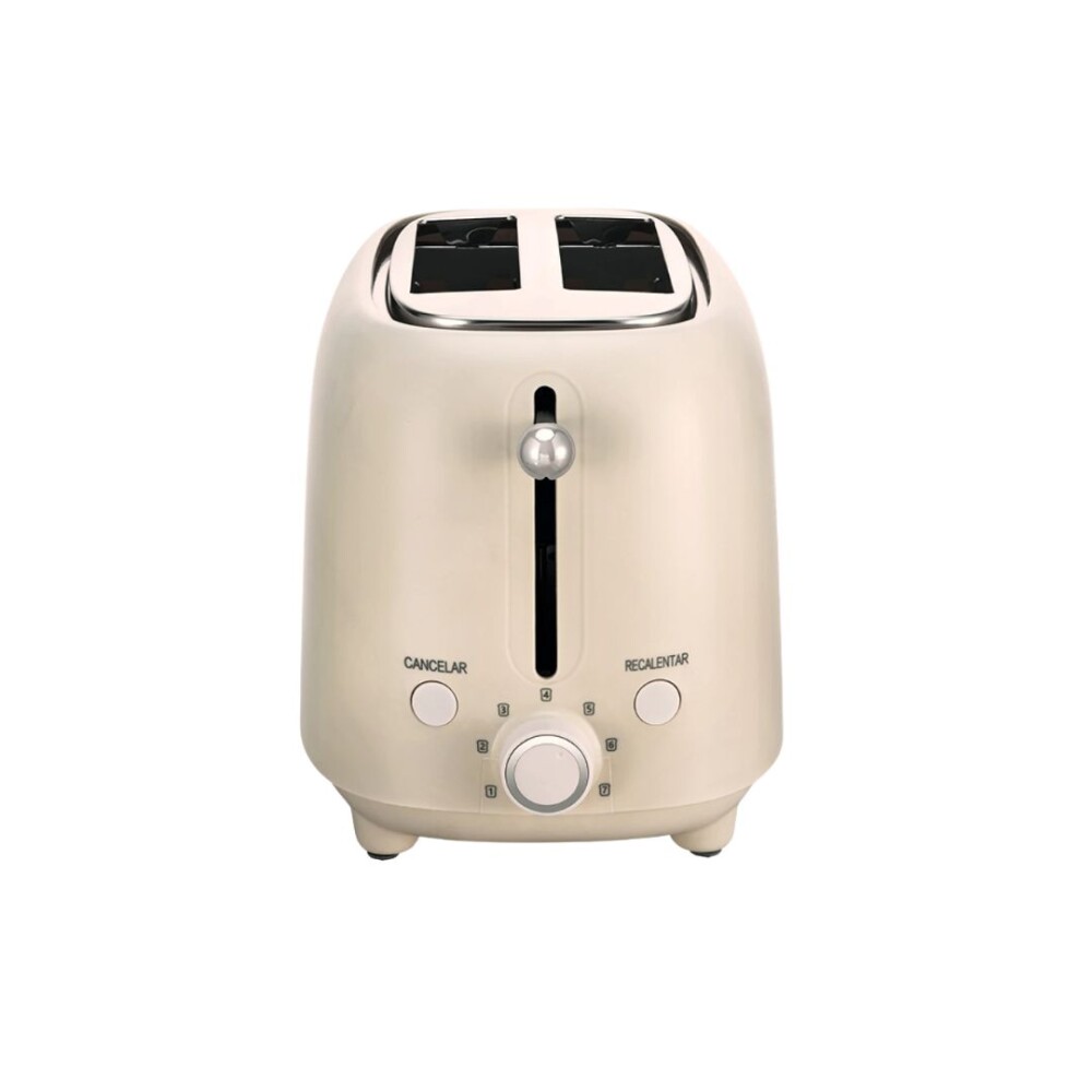 Tostadora Beige - Potencia 950 W - Modelo MT-RP2L18W2 - Midea Tostadora Beige - Potencia 950 W - Modelo MT-RP2L18W2 - Midea