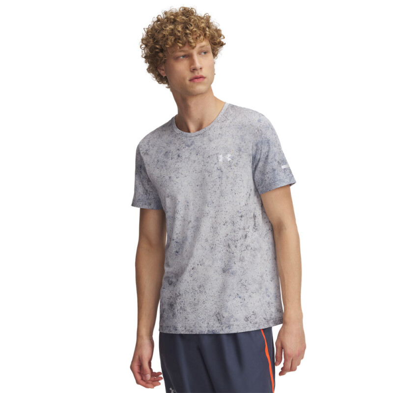 UA SEAMLESS STRIDE COLOR SS-GRY GRY-044