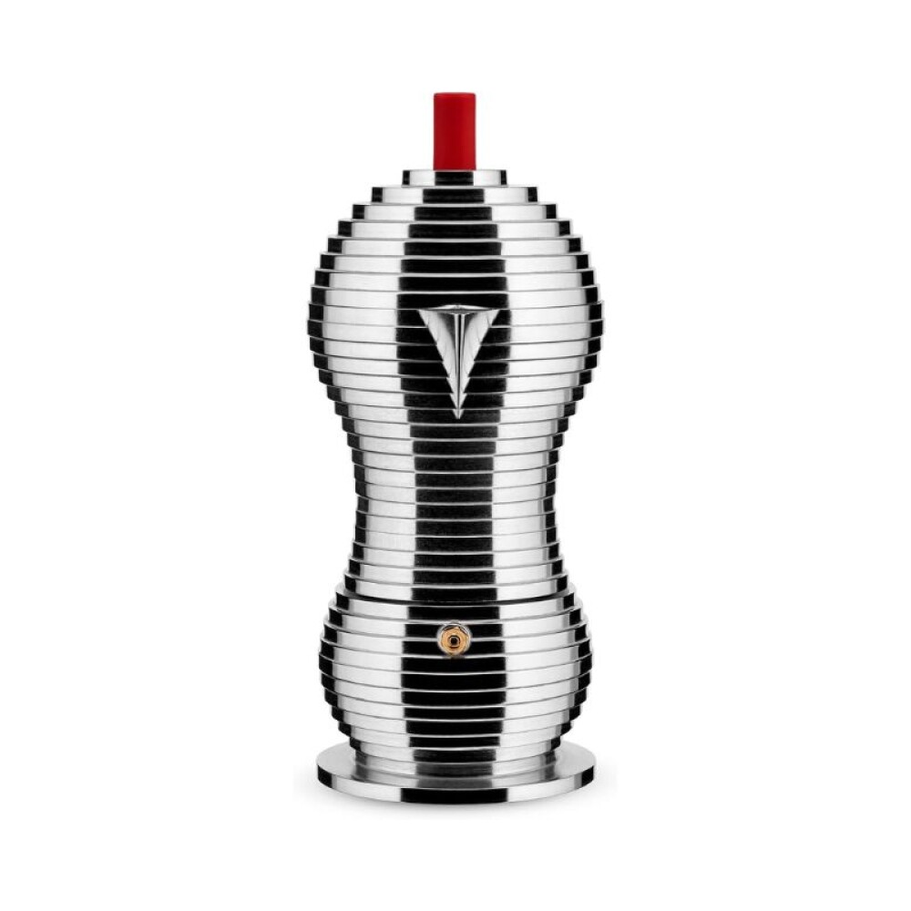 ALESSI PULCINA CAFETERA ESPRESSO 6TZ MICHELE DE LUCCHI ROJA INDUCCION ALESSI PULCINA CAFETERA ESPRESSO 6TZ MICHELE DE LUCCHI ROJA INDUCCION