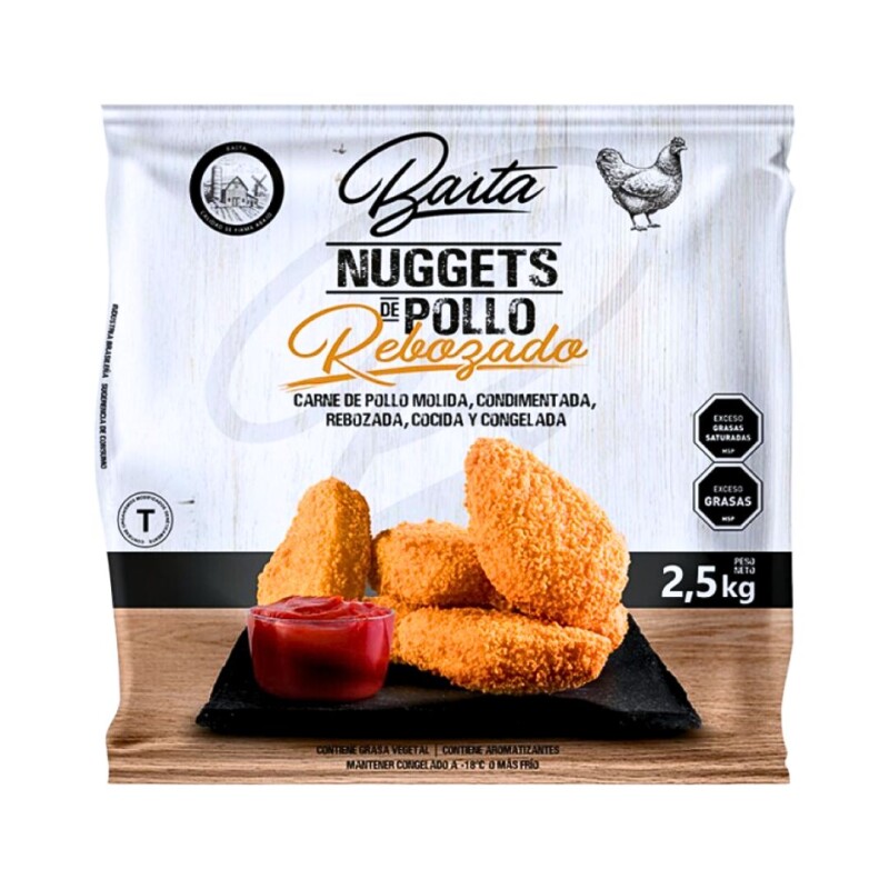 Nuggets de pollo Baita - 2,5 kg Nuggets de pollo Baita - 2,5 kg