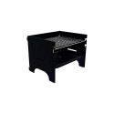 PARRILLERO GRILL A CARBON PORTATIL TRAMONTINA TCP-380 NEGRO
