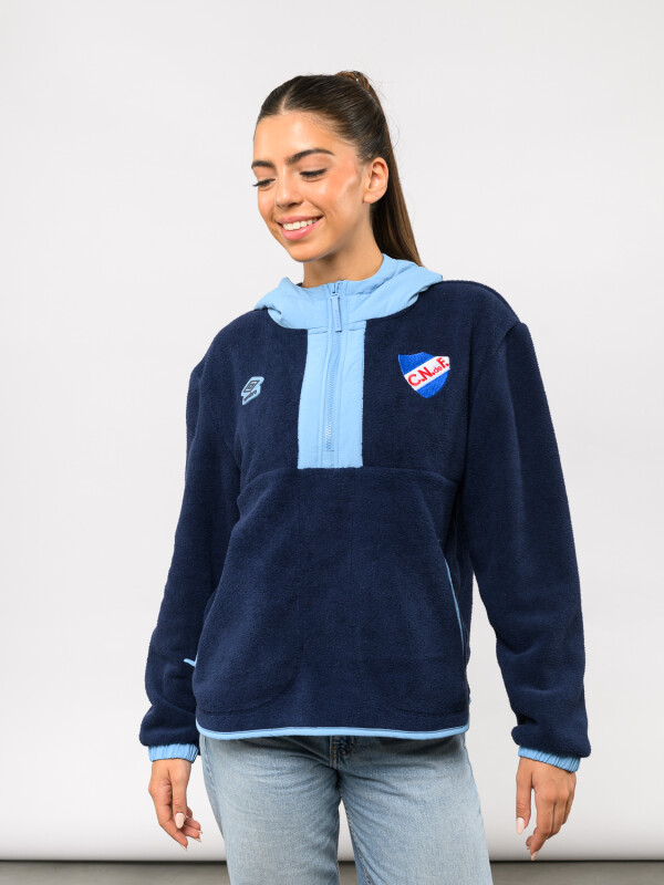 Buzo Polar Medio Cierre Ámbar Nacional Oficial Mujer 001