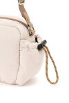 Bandolera de nylon Crudo